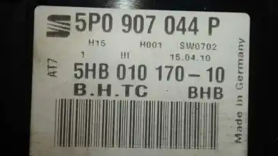 Peça sobressalente para automóvel em segunda mão comando de sofagem (chauffage / ar condicionado) por seat leon (1p1) reference referências oem iam 5p0907044p  5hb01017010