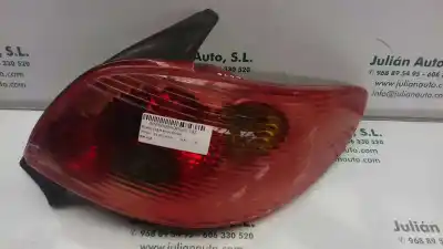 Second-hand car spare part Right Tailgate Light for PEUGEOT 206 BERLINA XS OEM IAM references   