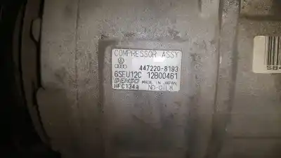 Second-hand car spare part air conditioning compressor for audi a2 (8z) 1.4 tdi (55kw) oem iam references 4472208193  6seu12c