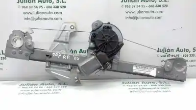 Peça sobressalente para automóvel em segunda mão elevador de vidros dianteiro direito por peugeot 107 urban move referências oem iam 118670rh