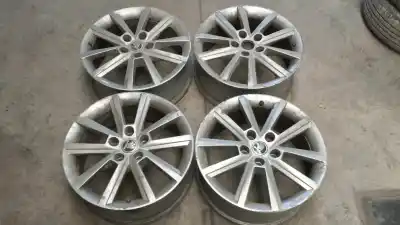 Second-hand car spare part rims set for skoda octavia lim. (5e3) ambition oem iam references 5e0601025e