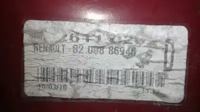Pezzo di ricambio per auto di seconda mano luci posteriori destra per renault clio iii exception riferimenti oem iam 8200886946  