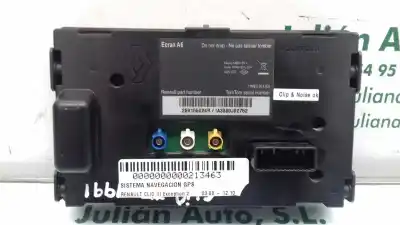 Peça sobressalente para automóvel em segunda mão módulo / sistema de navegação gps por renault clio iii exception referências oem iam 269155024r  ia3080j02752