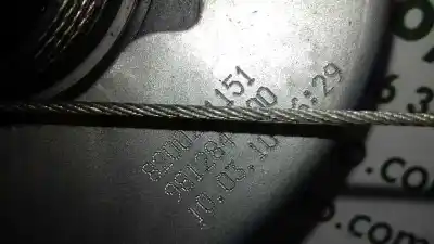 Peça sobressalente para automóvel em segunda mão elevador de vidros traseiro esquerdo por renault clio iii exception referências oem iam 8200291151  981284200