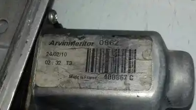 Peça sobressalente para automóvel em segunda mão elevador de vidros traseiro esquerdo por renault clio iii exception referências oem iam 8200291151  981284200