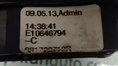 Pezzo di ricambio per auto di seconda mano comando pulito per dacia sandero stepway riferimenti oem iam e10646794  681722712r