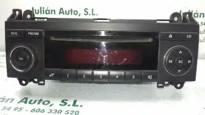 Pezzo di ricambio per auto di seconda mano Impianto Audio / Radio Cd per MERCEDES CLASE A (W169) A 180 CDI (169.007) Riferimenti OEM IAM A1698200486  BE6086