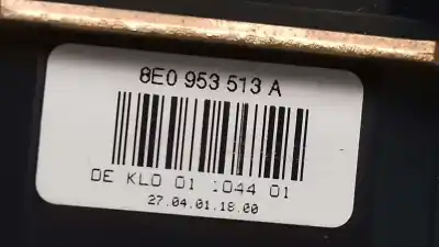 Second-hand car spare part indicator switch for audi a4 berlina (8e) 1.9 tdi oem iam references 8e0953513a  