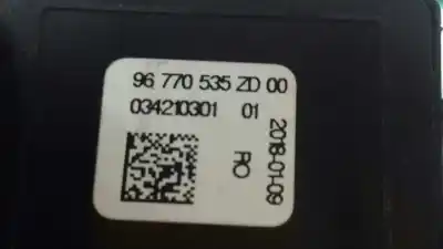 Second-hand car spare part electronic module for citroen c3 pure tech oem iam references 96770535zd  