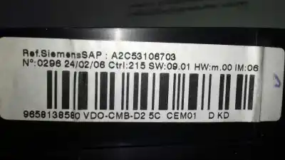 Peça sobressalente para automóvel em segunda mão quadrante por peugeot 407 st confort pack referências oem iam 9658138580  a2c53010609g