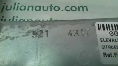 Second-hand car spare part passenger side right window regulator for citroen c3 pure tech oem iam references 9214317  9813093380