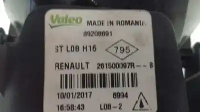 Peça sobressalente para automóvel em segunda mão farol / projetor de nevoeiro esquerdo por smart forfour basis (66kw) (453.044) referências oem iam 89208691  261500097r
