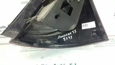 Second-hand car spare part left tailgate light for dacia sandero básico oem iam references 8200734825  62421001