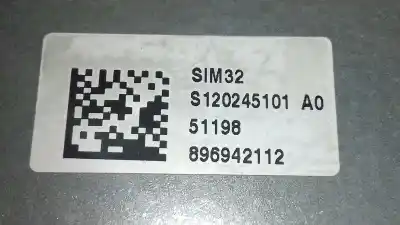 Second-hand car spare part ecu engine control for dacia sandero básico oem iam references 8201082042  