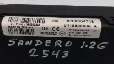 Second-hand car spare part ecu engine control for dacia sandero básico oem iam references 8201082042  