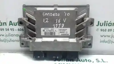 Second-hand car spare part ecu engine control for dacia sandero ambiance oem iam references s120205101a  8201013757