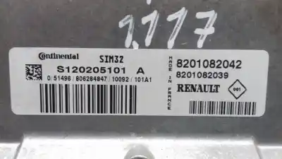 Second-hand car spare part ecu engine control for dacia sandero ambiance oem iam references s120205101a  8201013757