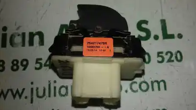 Second-hand car spare part right front power window switch for renault kangoo dynamique acción especial oem iam references 254217475r  