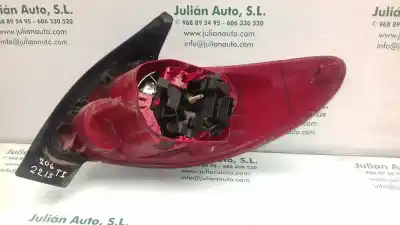 Pezzo di ricambio per auto di seconda mano lampada posteriore sinistra per peugeot 206 berlina x-line riferimenti oem iam g12563  