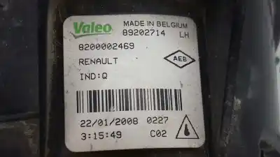 Pezzo di ricambio per auto di seconda mano fendinebbia sinistra per renault clio iii exception riferimenti oem iam 8200002469  89202714