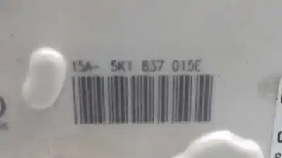 Second-hand car spare part left front door lock for seat leon (5f1) reference oem iam references 5k1837015e  