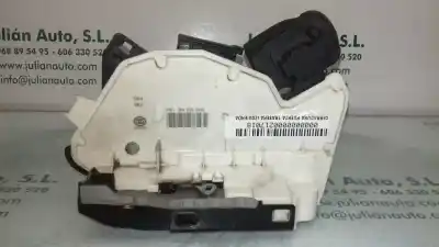 Second-hand car spare part rear left door lock for seat leon (5f1) reference oem iam references 5k4839015q  