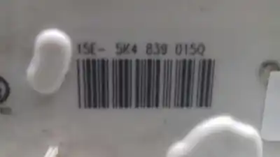 Second-hand car spare part rear left door lock for seat leon (5f1) reference oem iam references 5k4839015q  