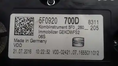 Second-hand car spare part ecu engine control for seat leon (5f1) reference oem iam references 04e907309bl  0261s12606