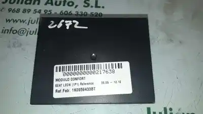 Автозапчастина б/у модуль комфорт для seat leon (1p1) reference посилання на oem iam 1k0959433bt  5kd00897702