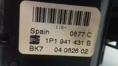 Автозапчастина б/у управління світлом для seat leon (1p1) reference посилання на oem iam 1p1941431b  5p0919094a
