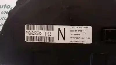 Peça sobressalente para automóvel em segunda mão quadrante por citroen c3 1.1 furio referências oem iam 9660225780  ns67273481