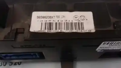 Second-hand car spare part climate control for citroen c3 1.1 furio oem iam references 96588239xt  