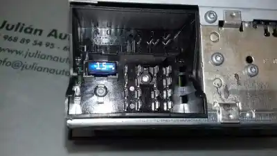 Peça sobressalente para automóvel em segunda mão sistema de áudio / rádio cd por opel meriva cosmo referências oem iam 7644222317  13190855