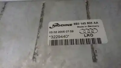 Peça sobressalente para automóvel em segunda mão intercooler por audi a4 berlina (8e) 2.0 tdi referências oem iam 0281002401  038906051c