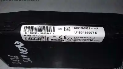 Second-hand car spare part ecu engine control for dacia sandero básico oem iam references s120205102a  8201117953