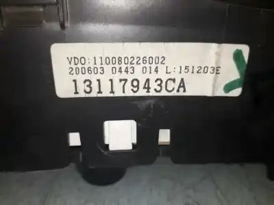 Peça sobressalente para automóvel em segunda mão quadrante por opel corsa c club referências oem iam 13117943ca  110080226002