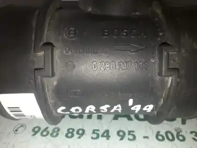 Peça sobressalente para automóvel em segunda mão medidor de massa de ar por opel corsa b edition 2000 referências oem iam 0280217123  