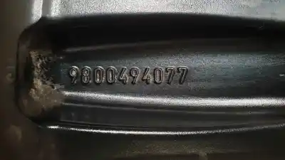 Peça sobressalente para automóvel em segunda mão jante por citroen c3 pure tech referências oem iam 9800494077 1 llanta de aluminio 6.5j x 17 ch4-19