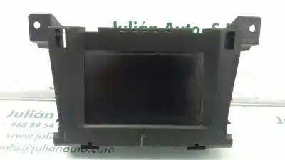 Pièce détachée automobile d'occasion écran Multifonctions pour OPEL ZAFIRA B Cosmo Références OEM IAM 13275085  565412769