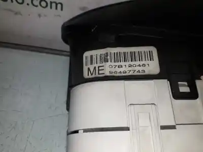 Second-hand car spare part multifunction display for chevrolet matiz s oem iam references 96497743  