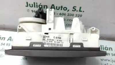 Peça sobressalente para automóvel em segunda mão comando de sofagem (chauffage / ar condicionado)  por opel meriva cosmo referências oem iam 93329465  90329828