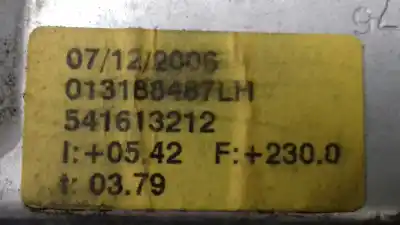 Second-hand car spare part driver left window regulator for opel corsa d ´´111 years´´ oem iam references 541613212  013188487