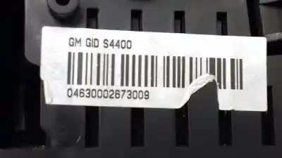 Second-hand car spare part multifunction display for opel corsa d ´´111 years´´ oem iam references 13260888  9120738300