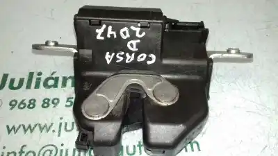 Second-hand car spare part trunk lock for opel corsa d ´´111 years´´ oem iam references 55701971  a727