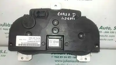 Peça sobressalente para automóvel em segunda mão quadrante por opel corsa d ´´111 years´´ referências oem iam a281189910 1303295 1344277