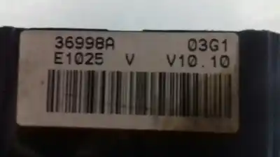 Pezzo di ricambio per auto di seconda mano controllo della luce per renault scenic (ja..) 1.9 dti diesel 80 cv / 59 kw riferimenti oem iam 36998a  e1025