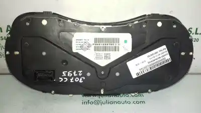 Pièce détachée automobile d'occasion compteur de vitesse tableau de bord pour peugeot 307 cc (s1) 2.0 références oem iam 9651299780  