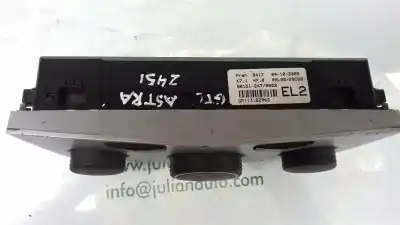 Second-hand car spare part climate control for opel astra gtc enjoy oem iam references 13122962  90151247