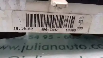 Peça sobressalente para automóvel em segunda mão comando de sofagem (chauffage / ar condicionado)  por opel vivaro combi 2.7t corto referências oem iam w964384z  