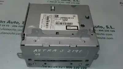 Автозапчастина б/у аудіо система / радіо cd для opel astra j lim. enjoy посилання на oem iam 20983513